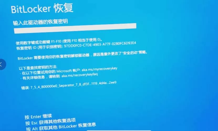 命令关闭bitlocker图标