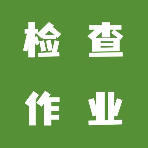 检查作业图标
