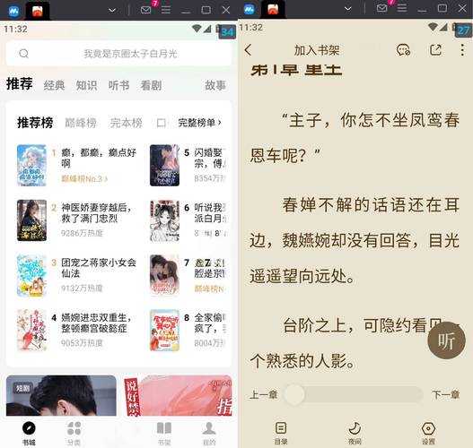 番茄小说免费听书版本纯净无广告版