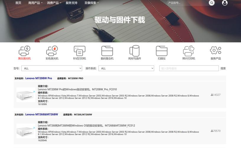 联想打印机驱动安装图标