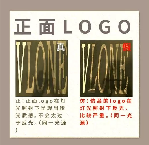 vlone礼高和美版怎么区分图标