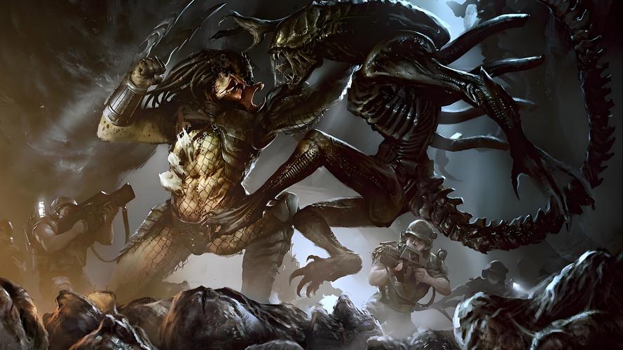 异形大战铁血战士进化破解版内置菜单图标