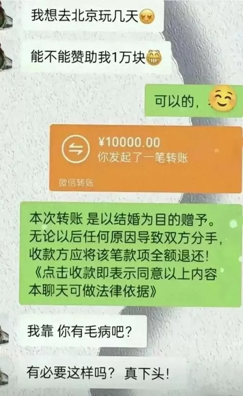 微信转账10000图片截图