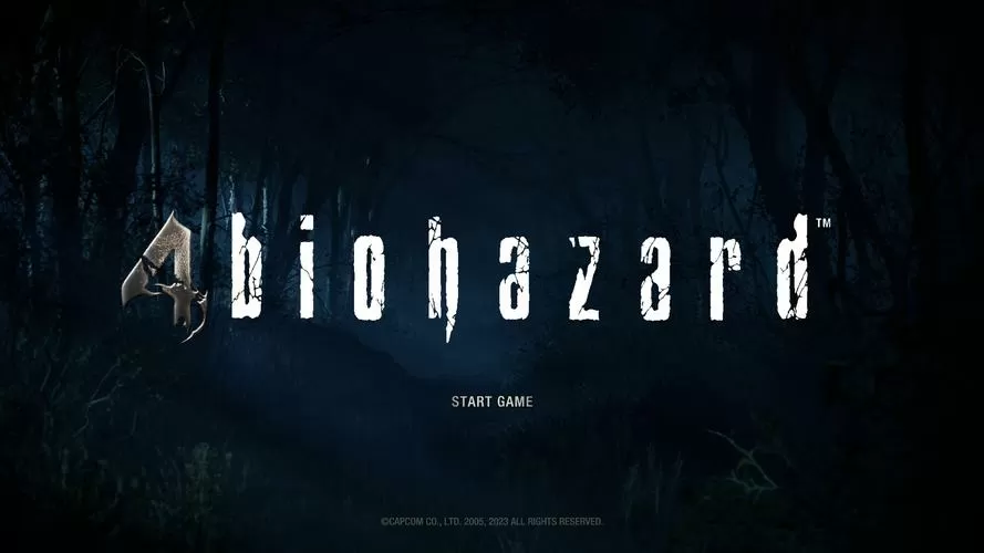 生化危机4菜单是英文