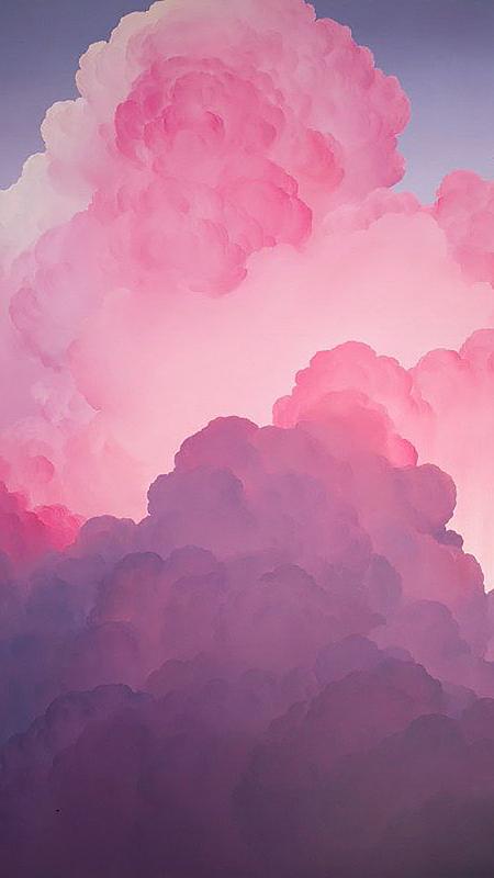 粉色天空短视频素材