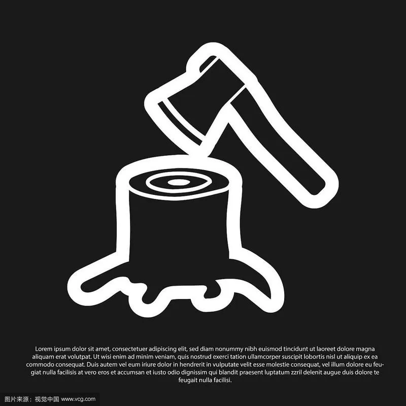 挖树桩工具图标