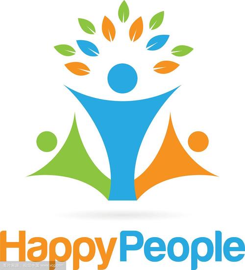 happy people work differently图标