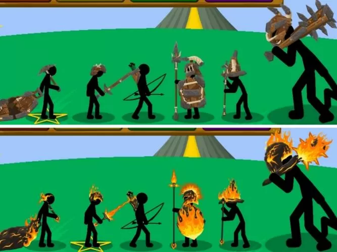 火柴人战争无限升级点皮肤