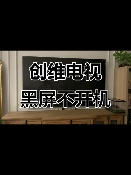 创维电视一闪就黑屏了图标