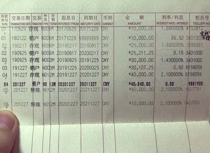 存折本怎么看余额图标