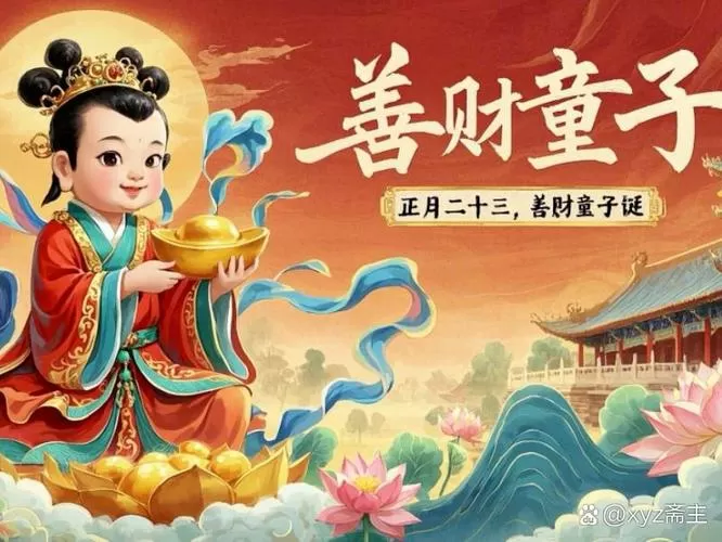 财神小童子老版本