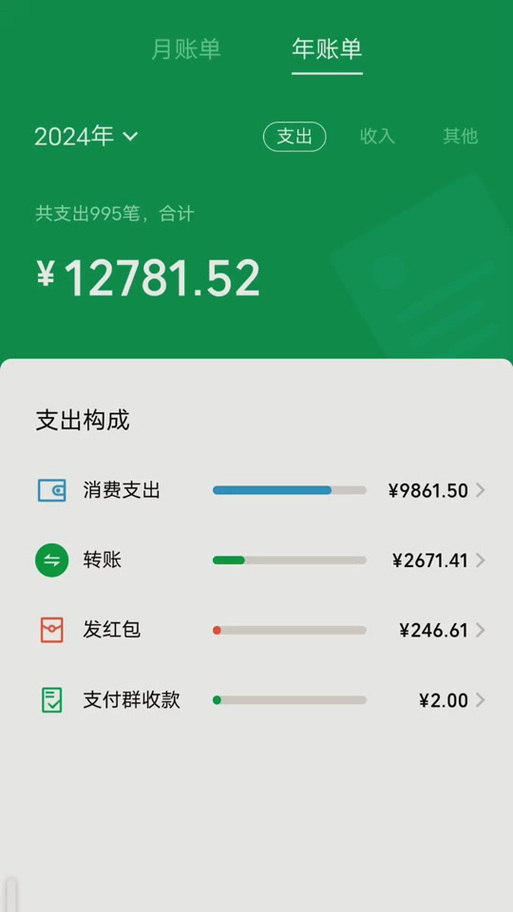 2025年微信账单截图图标