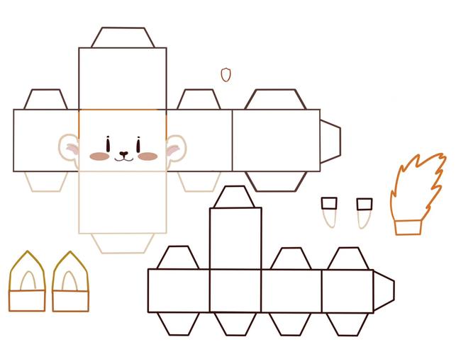 纸模图纸(免费图纸)图标