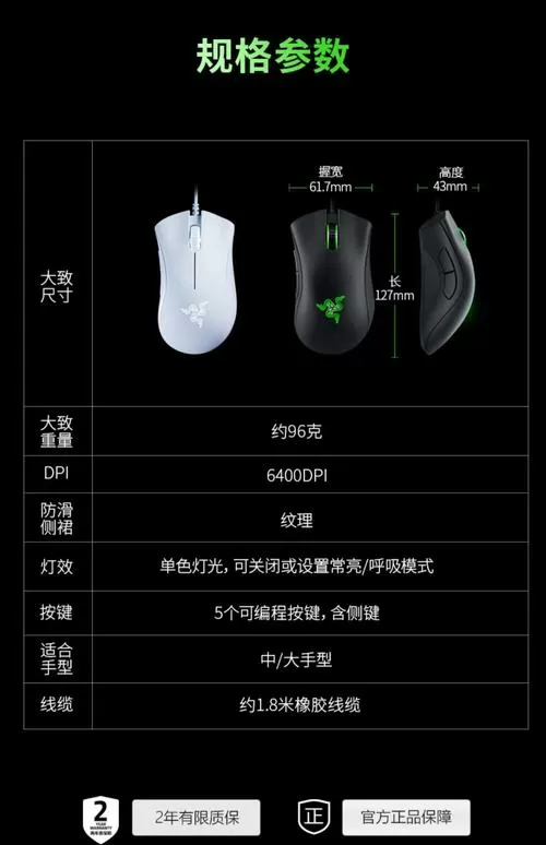 雷蛇鼠标灯效怎么调好看