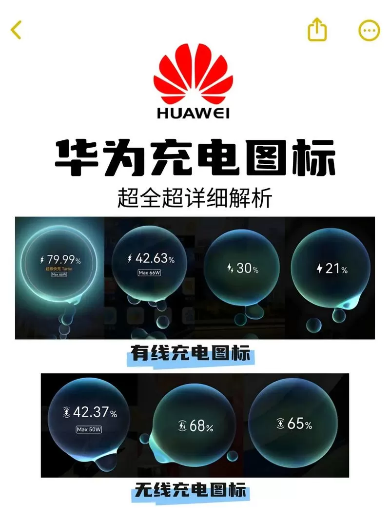 荣耀手机充电保护图标