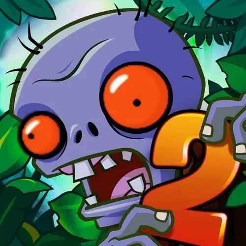 植物大战僵尸2,免内购无限阳光,植物无cd,游戏加速图标