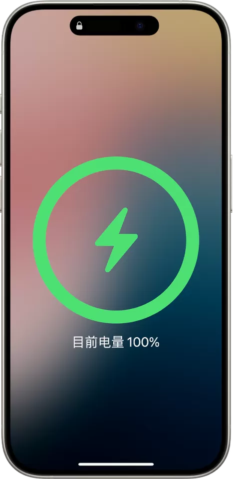 手机电量一直显示100%怎么办图标