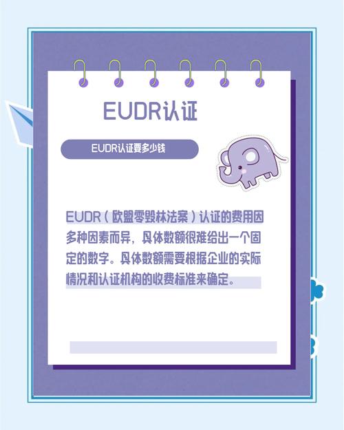 eudr认证一般多少钱