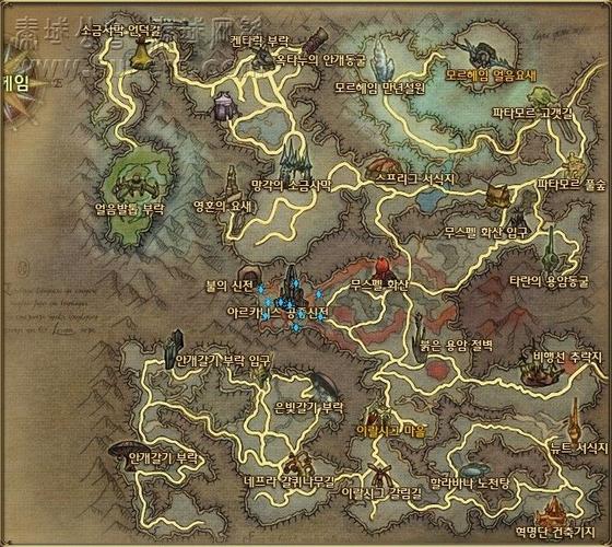 魔族空采路线光环加速版图标
