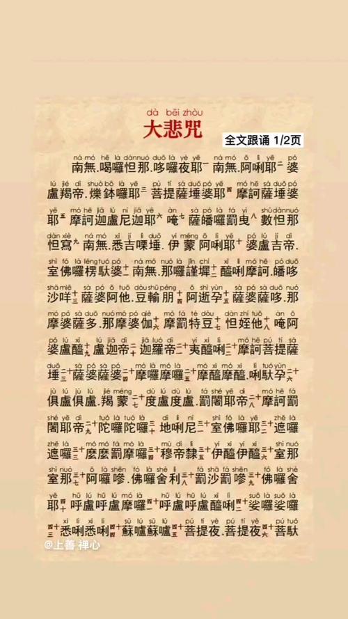 梵音大悲咒唱诵超好听专业版解锁版