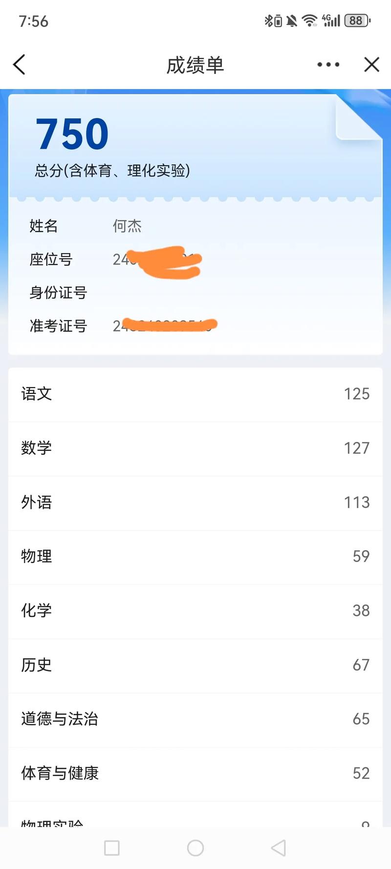 高中分数查询网站