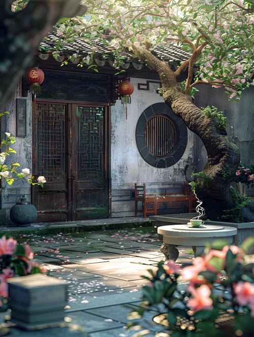 江南小院子图片大全