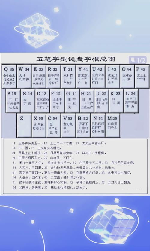 智能云五笔输入法教程