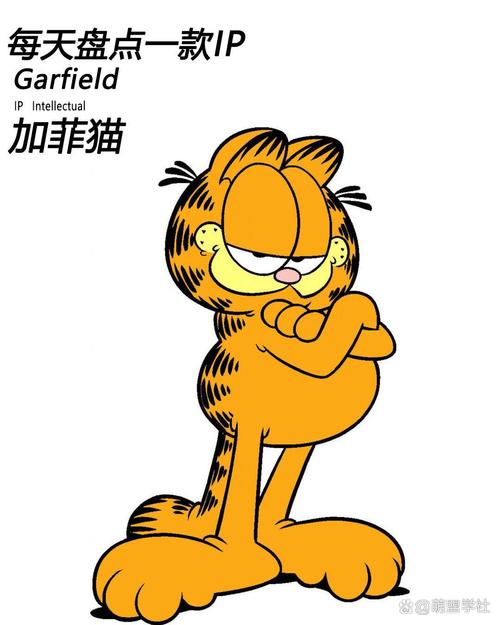 加菲猫高清图片图标