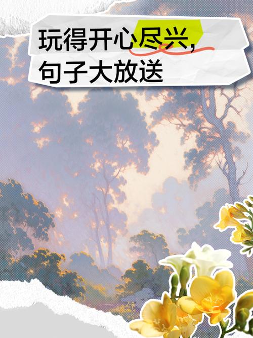 赞美玩得尽兴的句子纯净无广告版