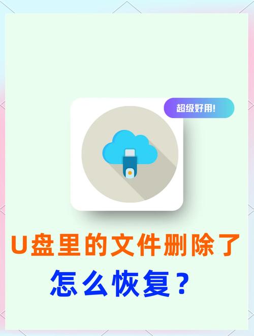 u盘照片删除如何恢复图标