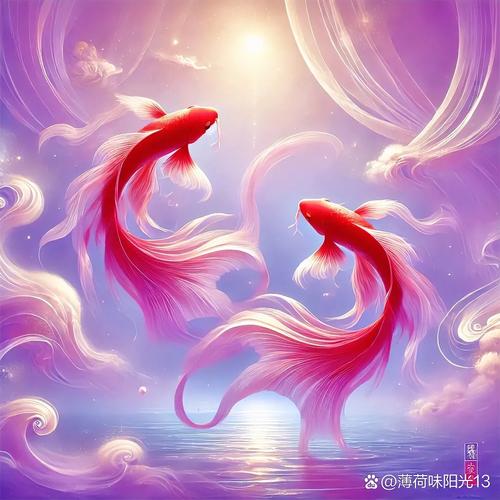 好运锦鲤紫色版