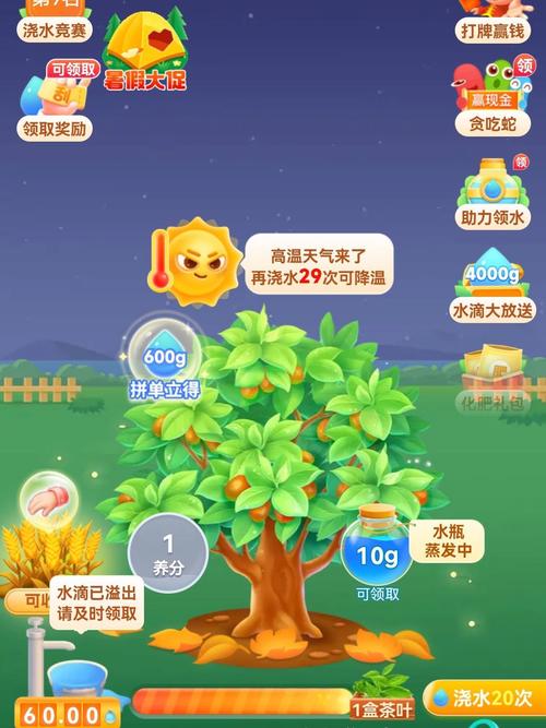 浇水养果子红包版