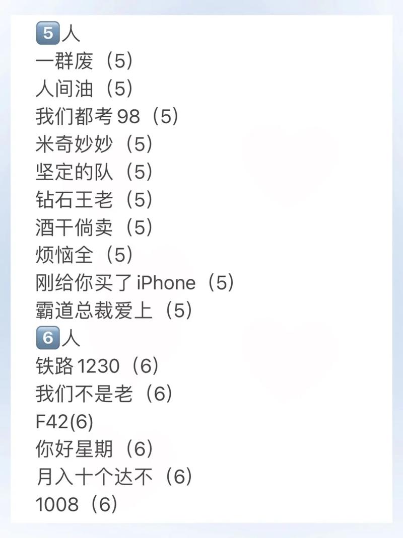 4人组合霸气的名字