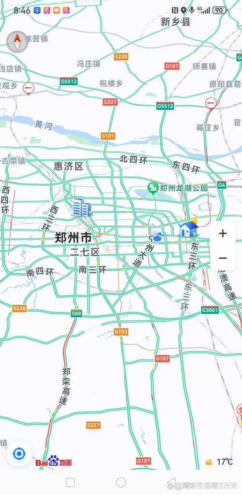 郑州交通地图最新版图标