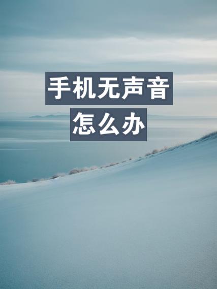 手机为什么突然没声音图标