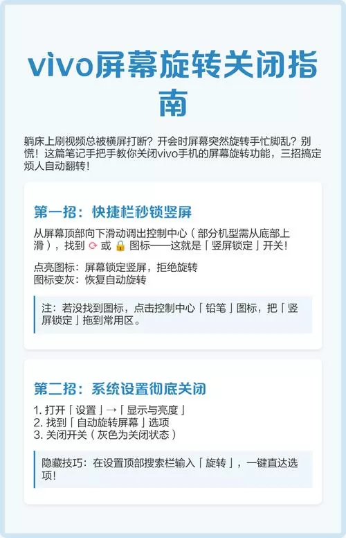 屏幕旋转功能怎么关闭图标