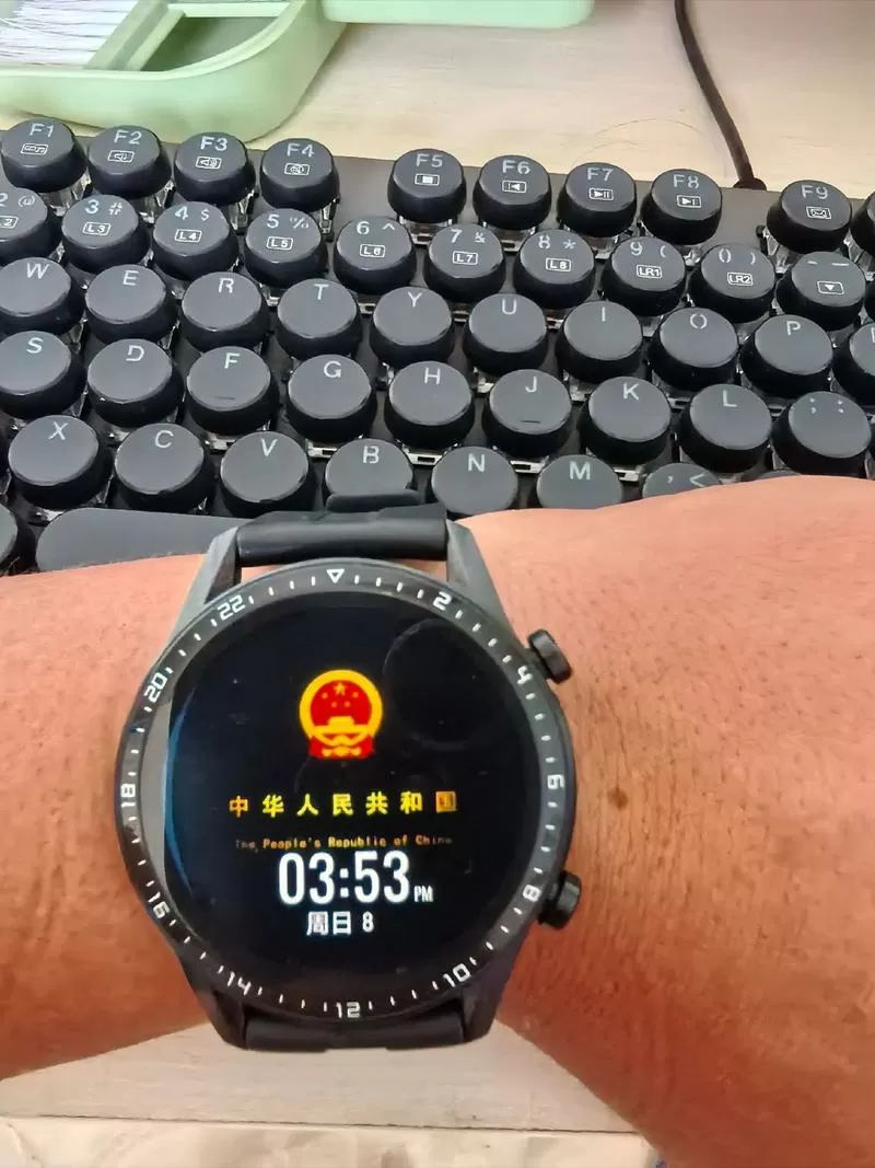 华为桌面时钟显示图标