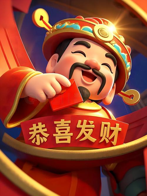 财神爷抢红包神器图标