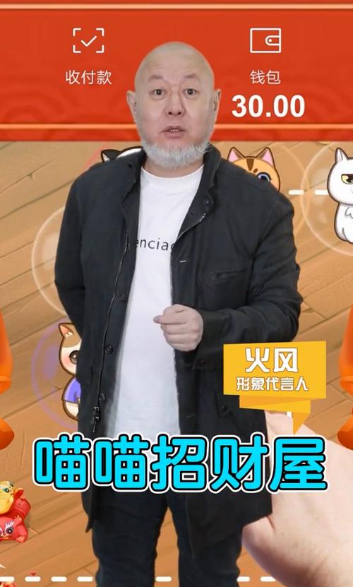 喵喵招财屋火风代言图标