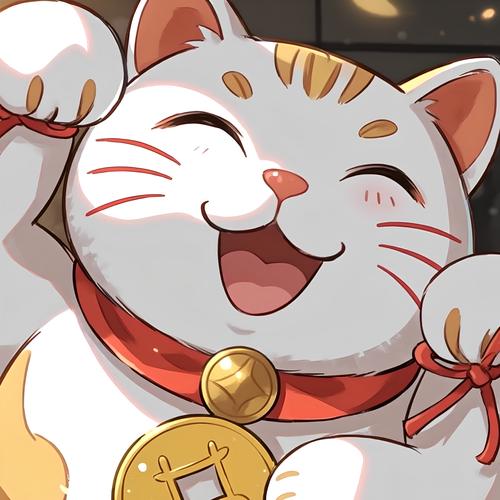 开心招财猫100