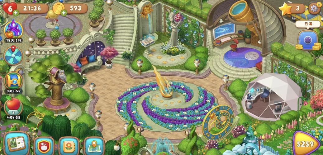 梦幻花园无限星星最新版(Gardenscapes)