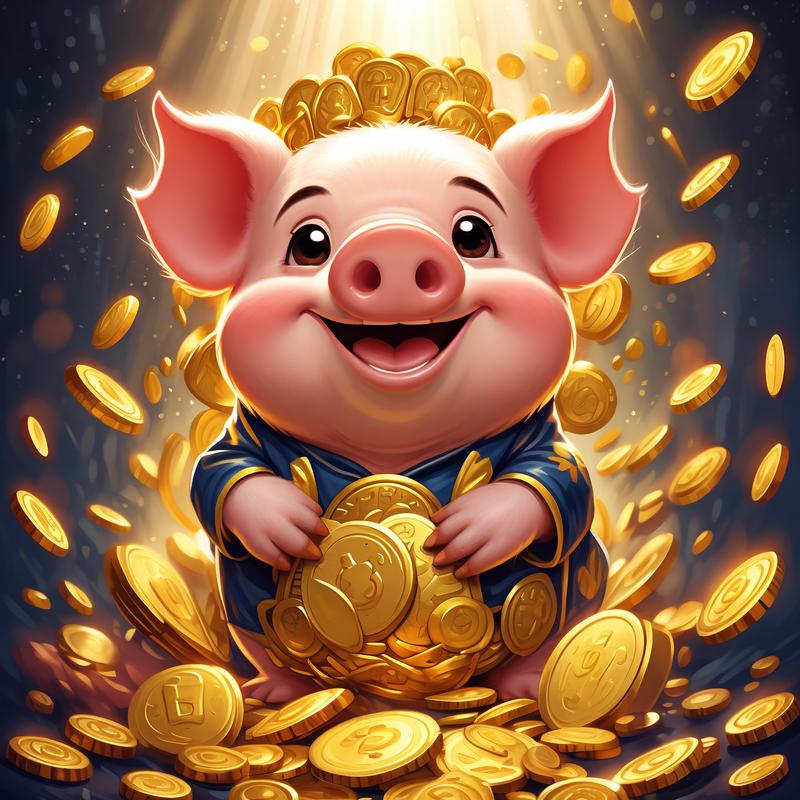 金猪有财扫码赚钱图标