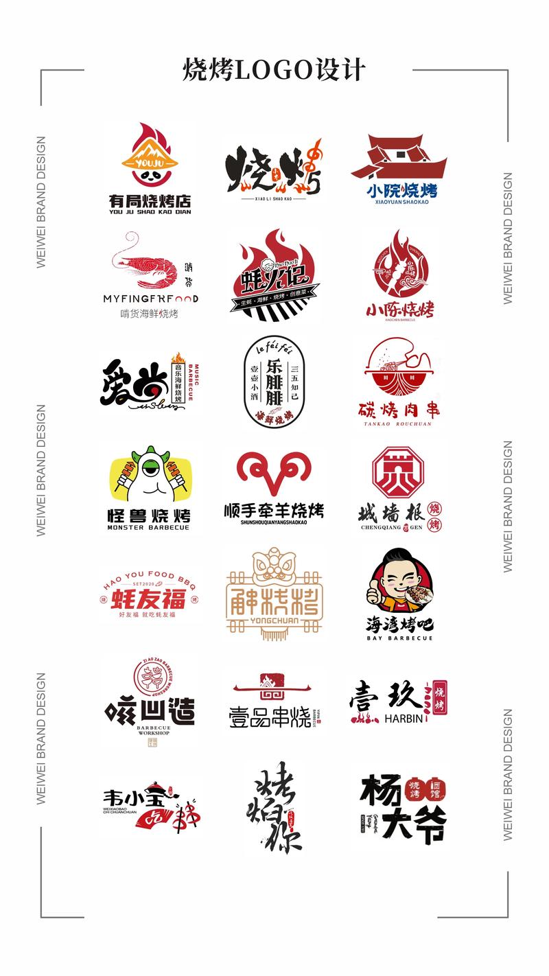 网红烧烤摊图标
