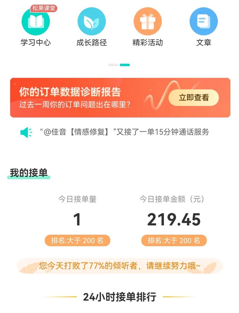 松果倾诉兼职