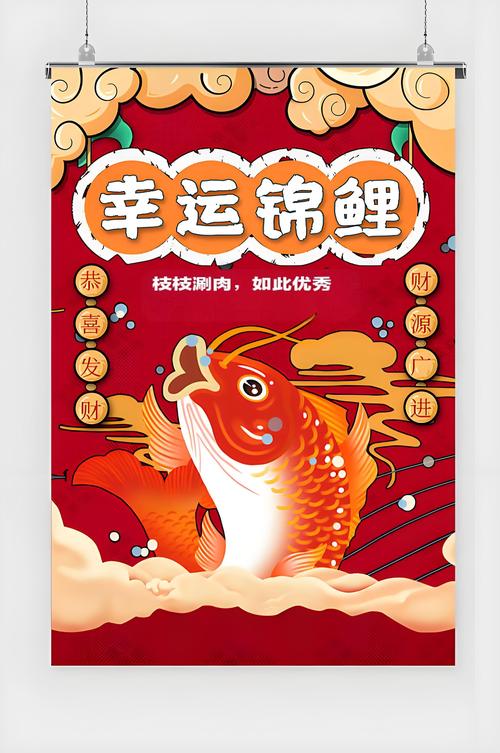 锦鲤好运来赚钱红