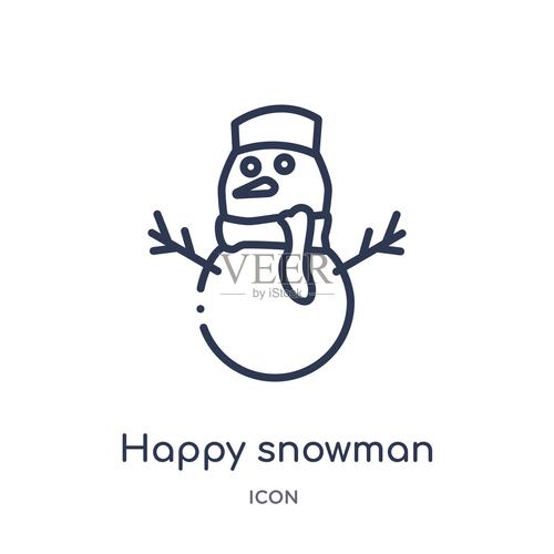 雪人图标