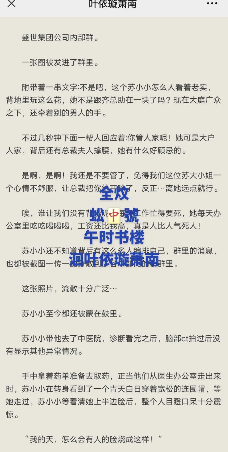 语璇小说