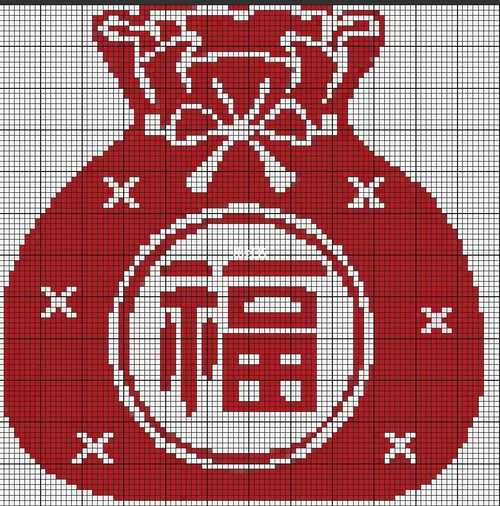 射爆像素人红包福图标