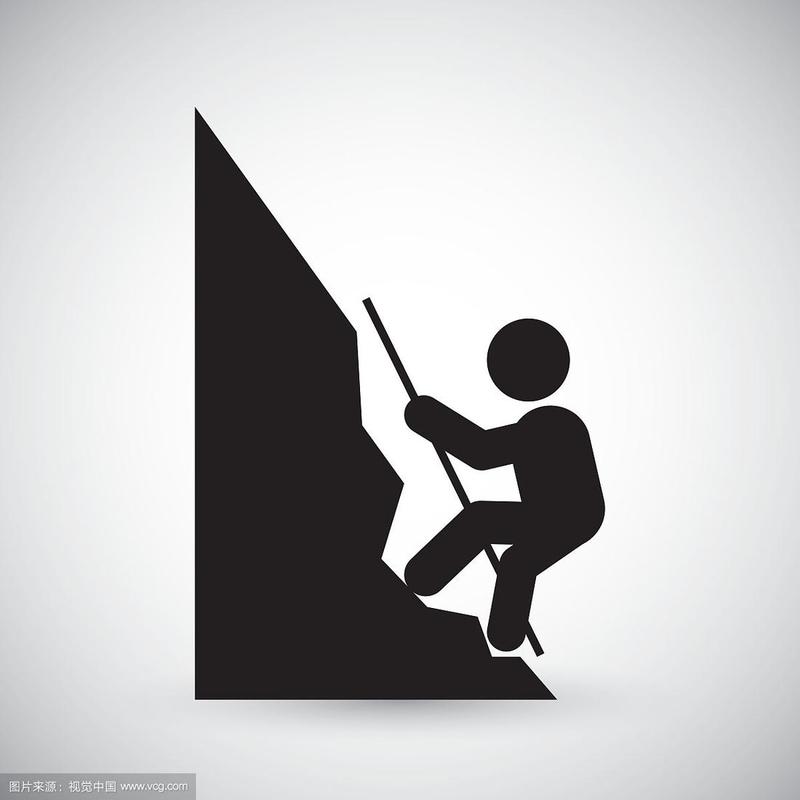 攀爬简笔画
