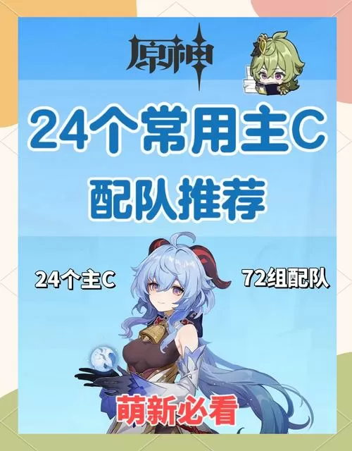 原神最强配队2026角色